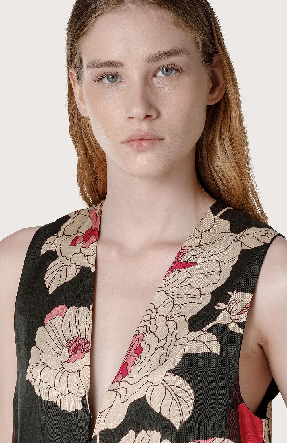 Seventy Tuta jumpsuit con fusciacca - Col. Nero Offerta migliore