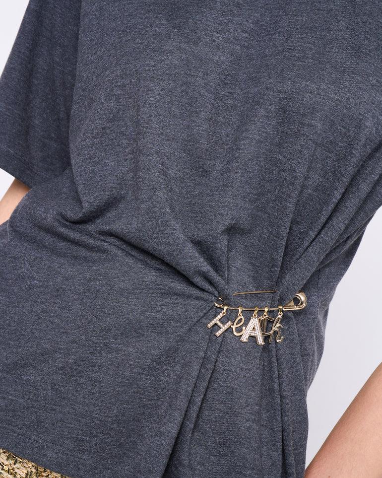 Silvian Heach T-shirt con spilla Novità