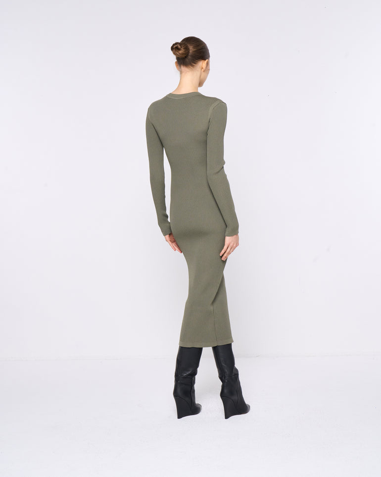 Silvian Heach Abito midi a coste Fino Al -60%