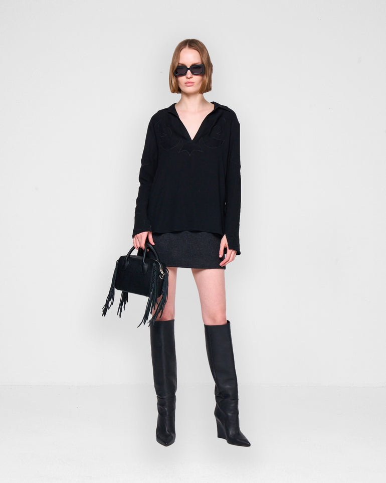 Silvian Heach Blusa con ricami Affare Del Giorno