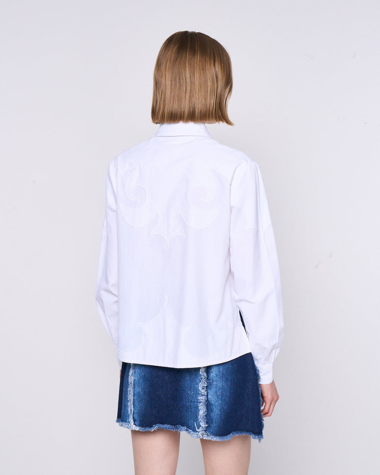 Silvian Heach Camicia con ricami Presa