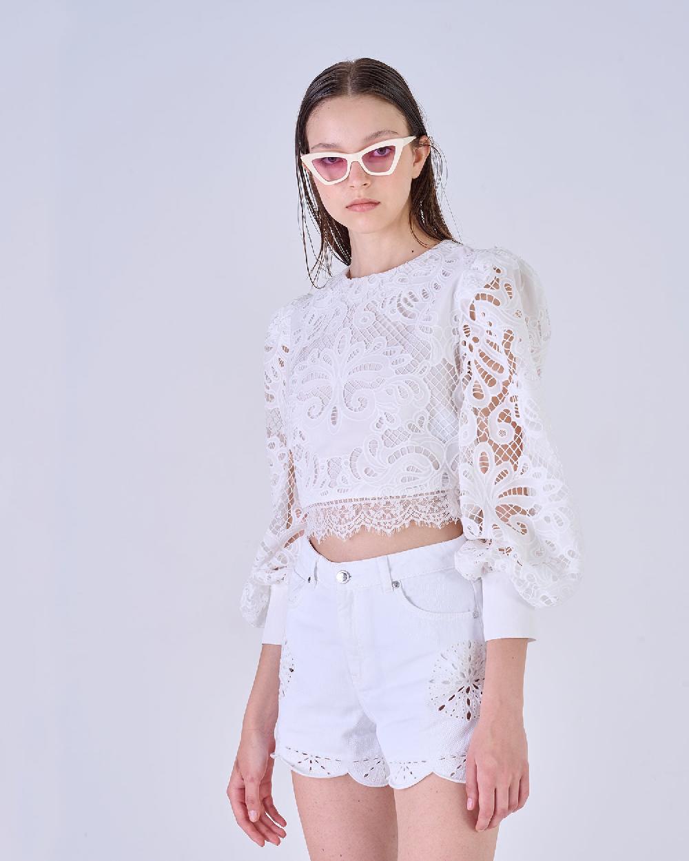 Silvian Heach Blusa ricamata Lightning offer