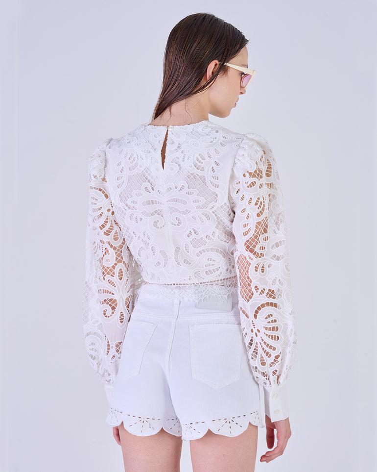 Silvian Heach Blusa ricamata Lightning offer