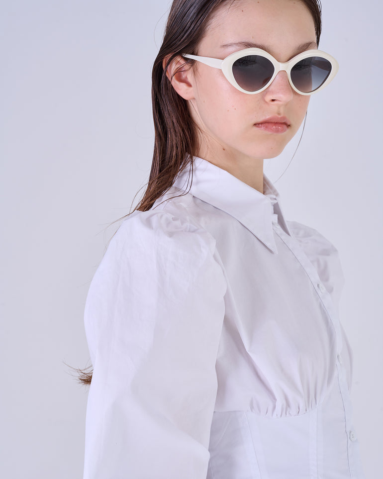 Silvian Heach Camicia con maniche a palloncino Presa