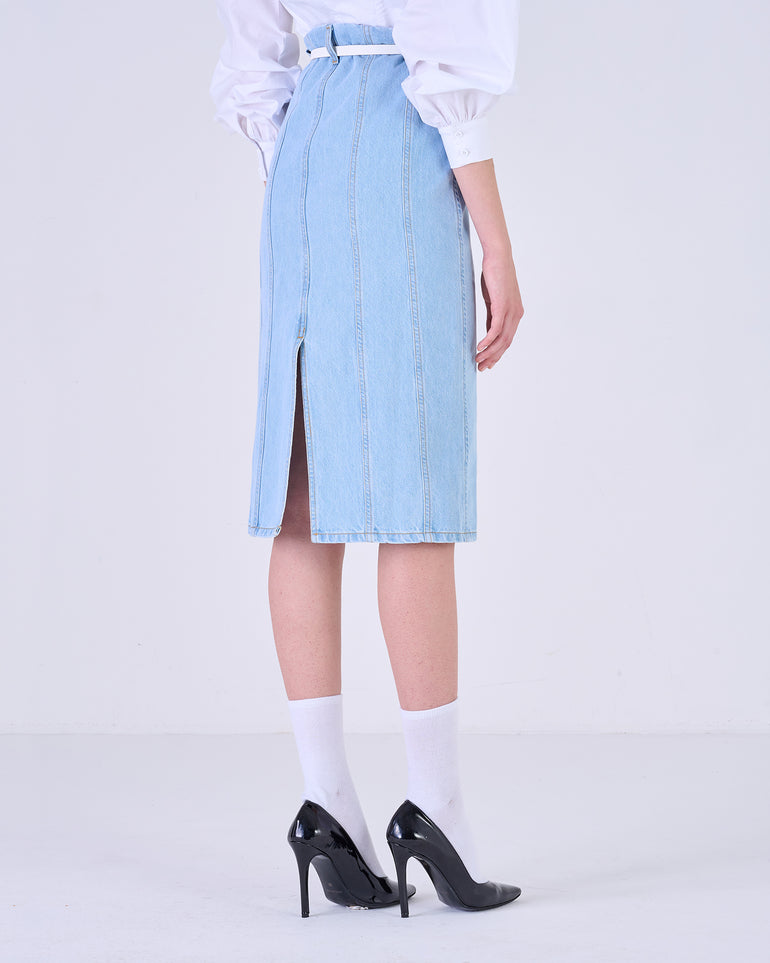 Silvian Heach Longuette in denim Sconto