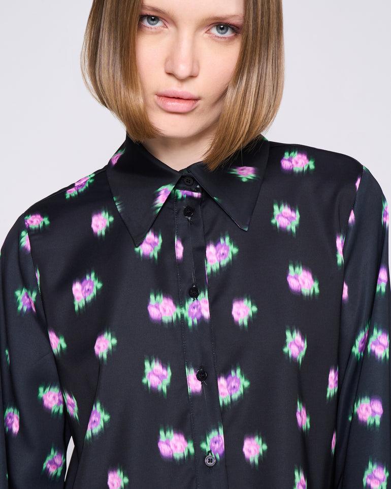 Silvian Heach Camicia crop a fantasia 2025