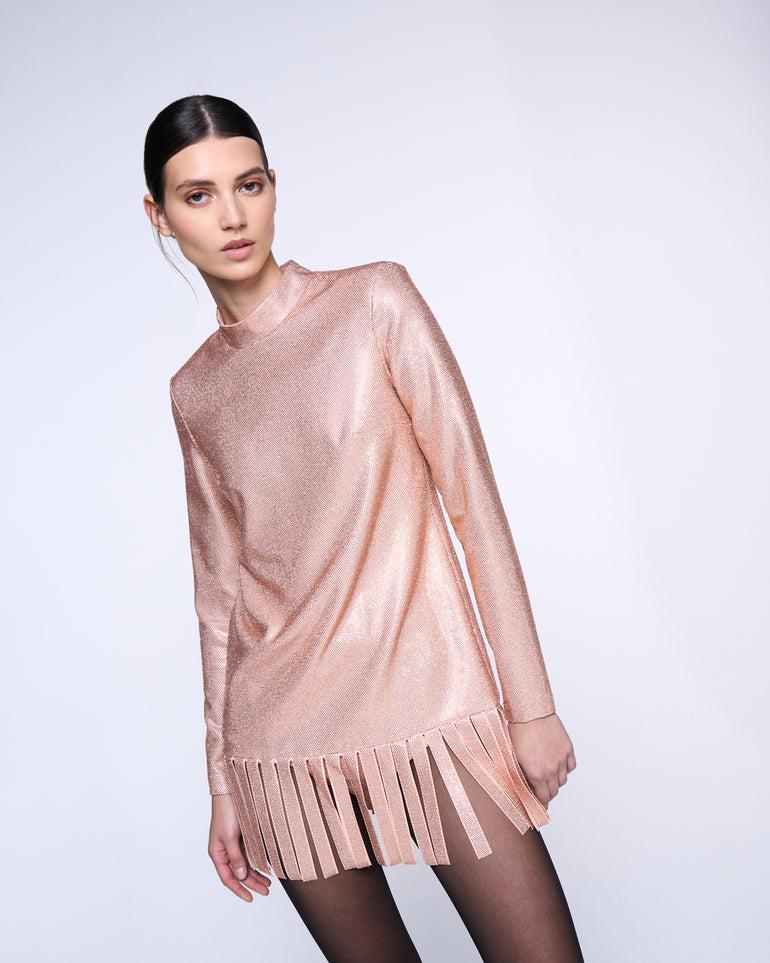 Silvian Heach Abito con frange Spedizione Gratuita
