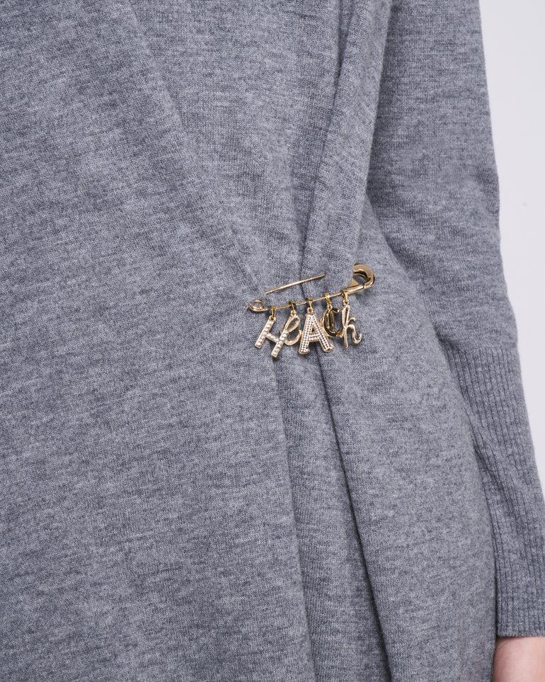 Silvian Heach Abito con spilla Shopping Online