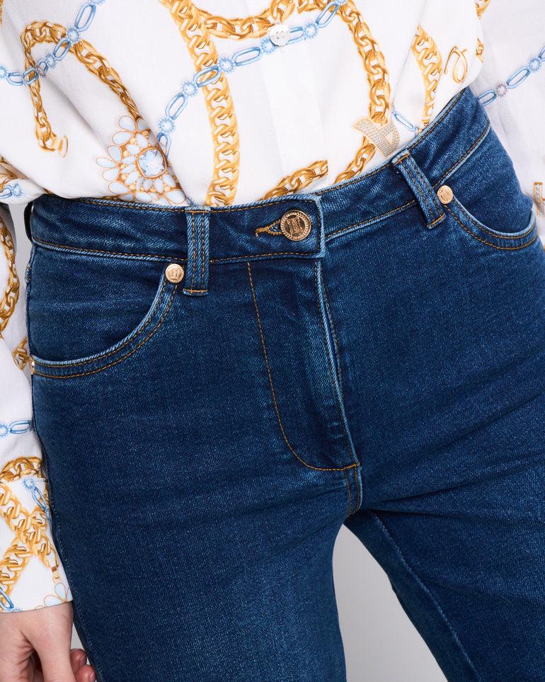 Silvian Heach Jeans bootcut a vita media Sconto
