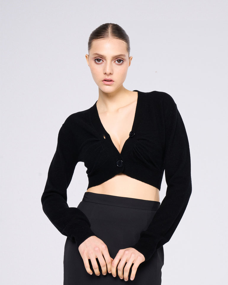Silvian Heach Cardigan crop In Vendita