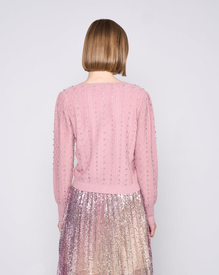 Silvian Heach Cardigan con strass Offerte