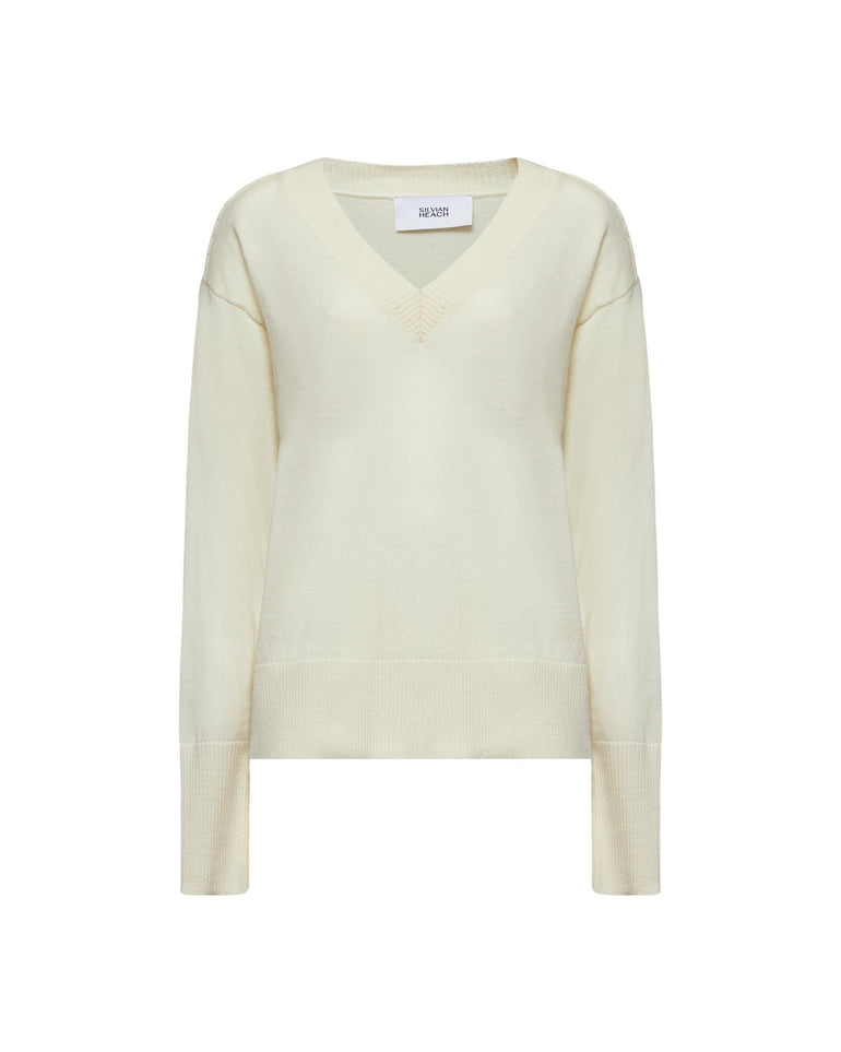 Silvian Heach Maglia con profondo scollo a V Shopping Online