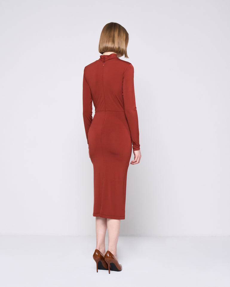 Silvian Heach Abito midi con drappeggio Offerte