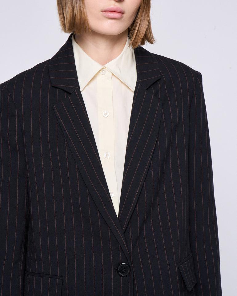 Silvian Heach Blazer monopetto gessato Italia