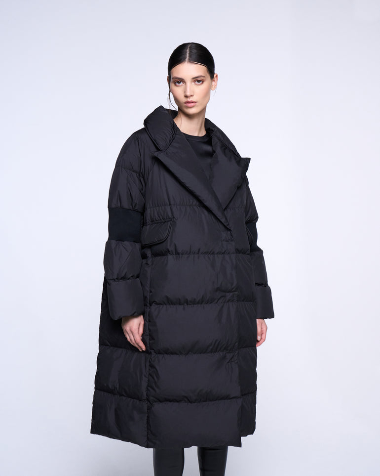Silvian Heach Piumino lungo oversize Fino Al -60%