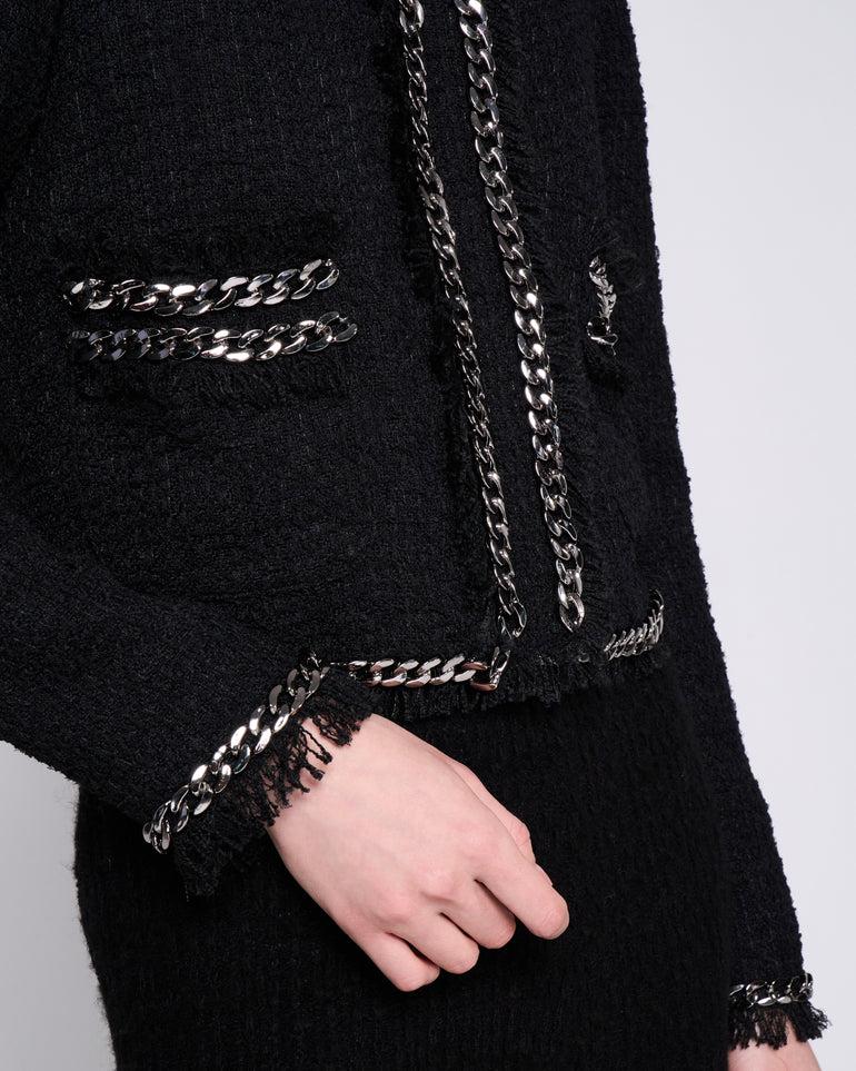 Silvian Heach Giacca effetto tweed Vendita