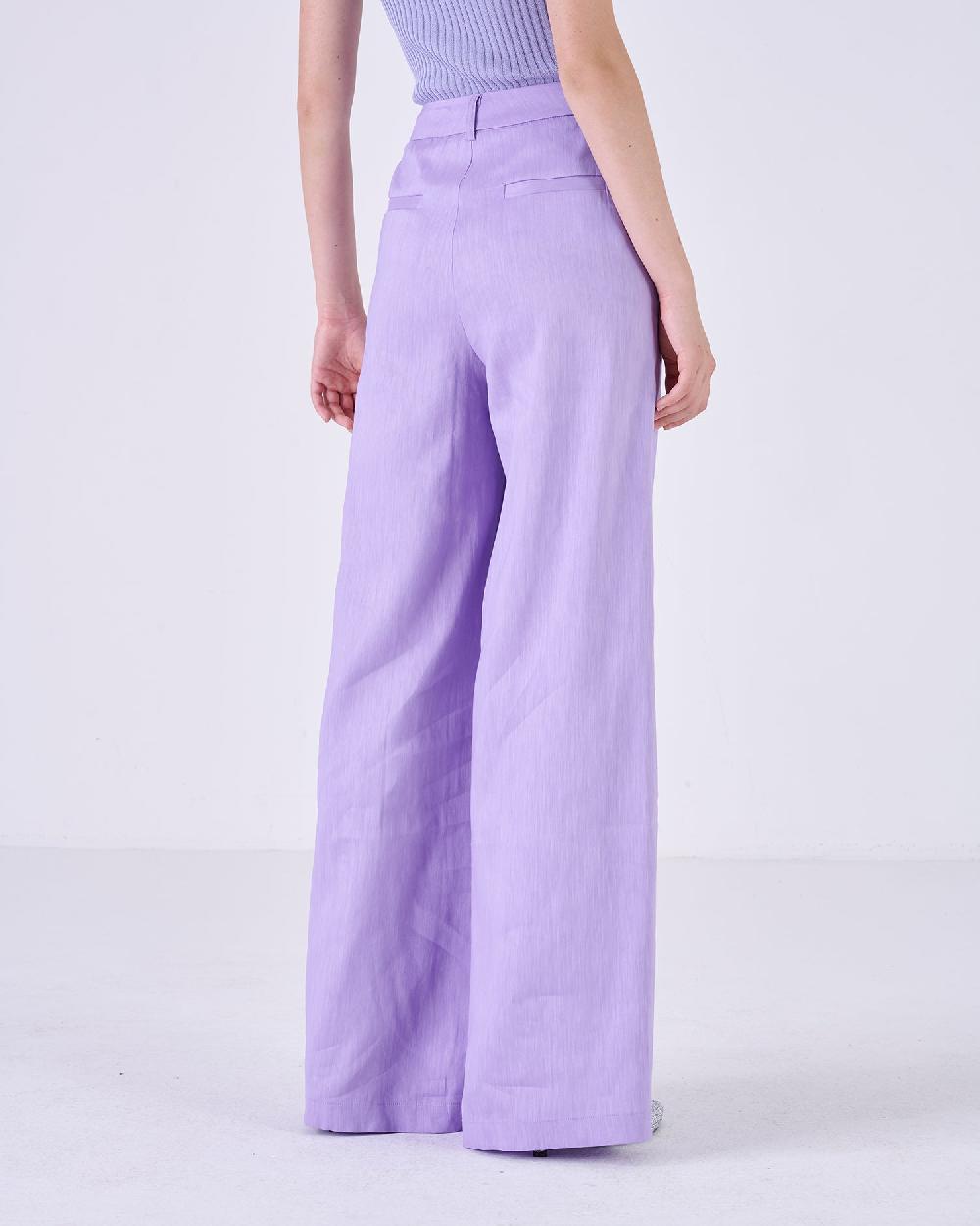 Silvian Heach Pantaloni ampi con cintura e passanti Consegna Veloce