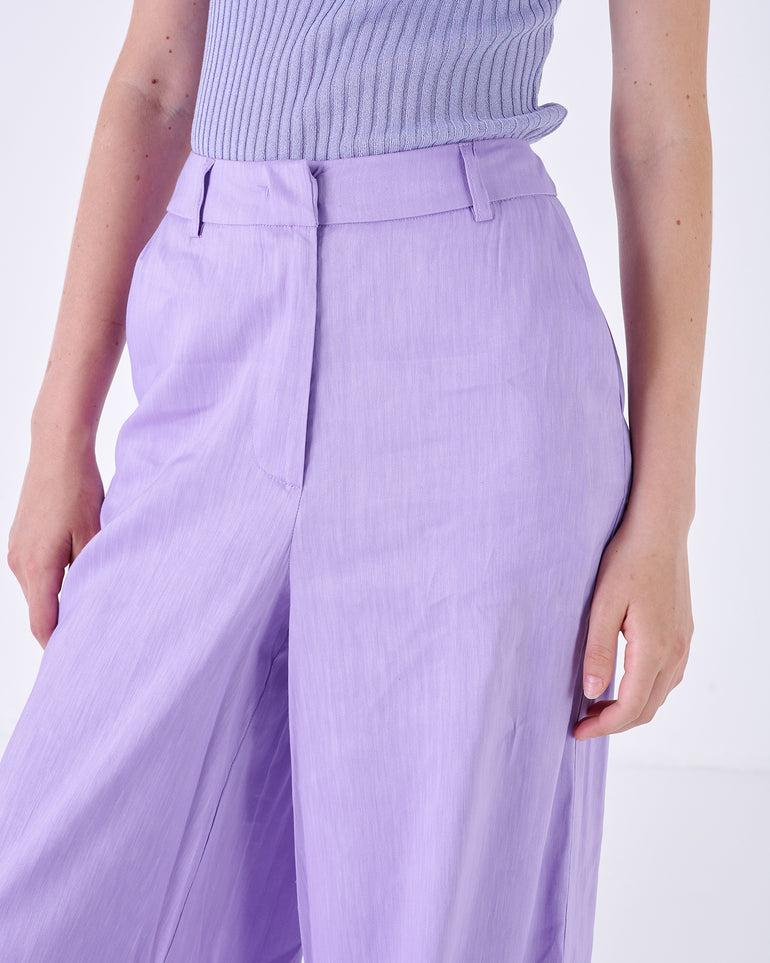 Silvian Heach Pantaloni ampi con cintura e passanti Consegna Veloce