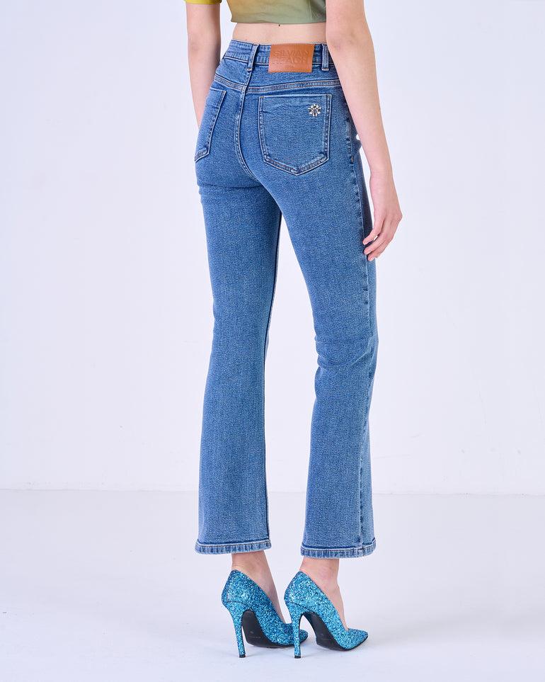 Silvian Heach Jeans a trombetta Vendita Calda