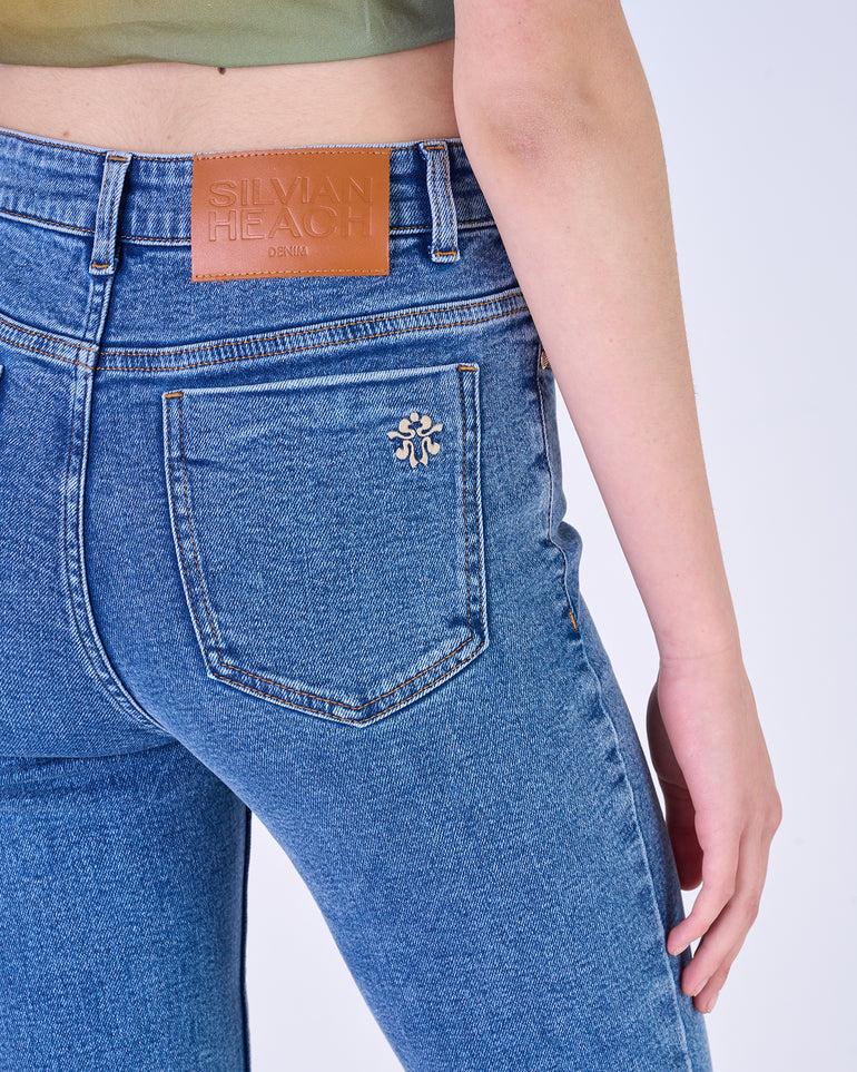 Silvian Heach Jeans a trombetta Vendita Calda