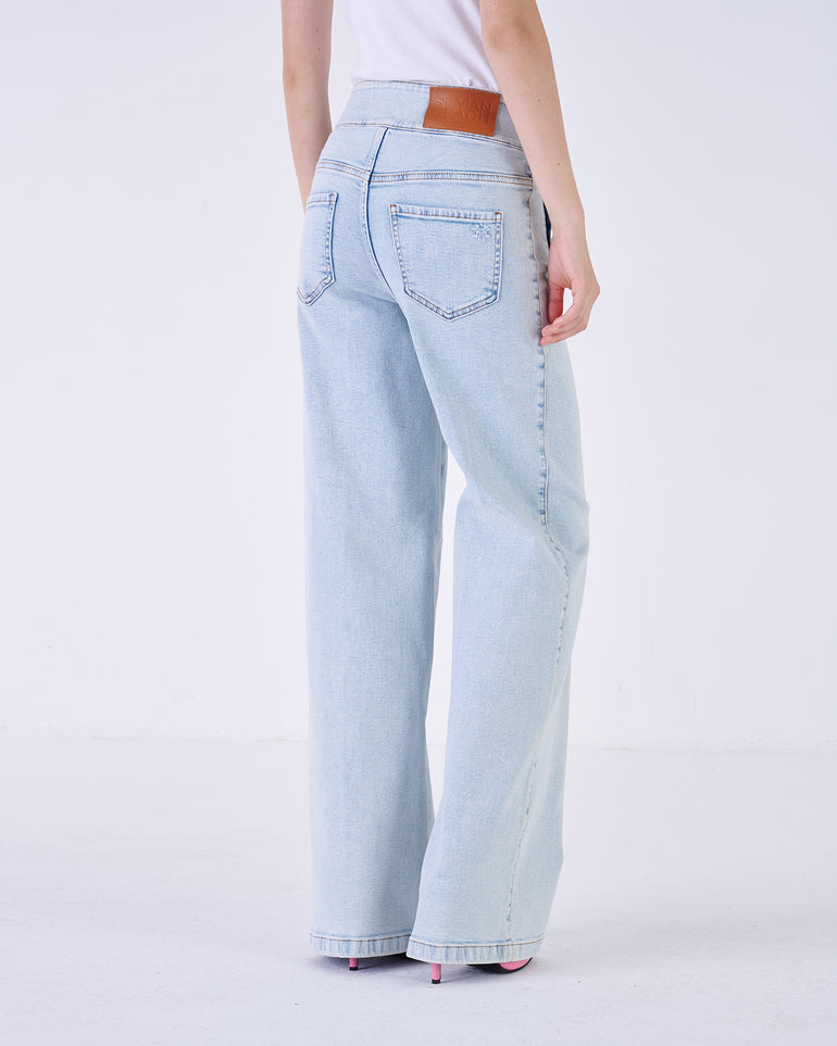 Silvian Heach Jeans con bottoni decorativi Saldi Di Fabbrica