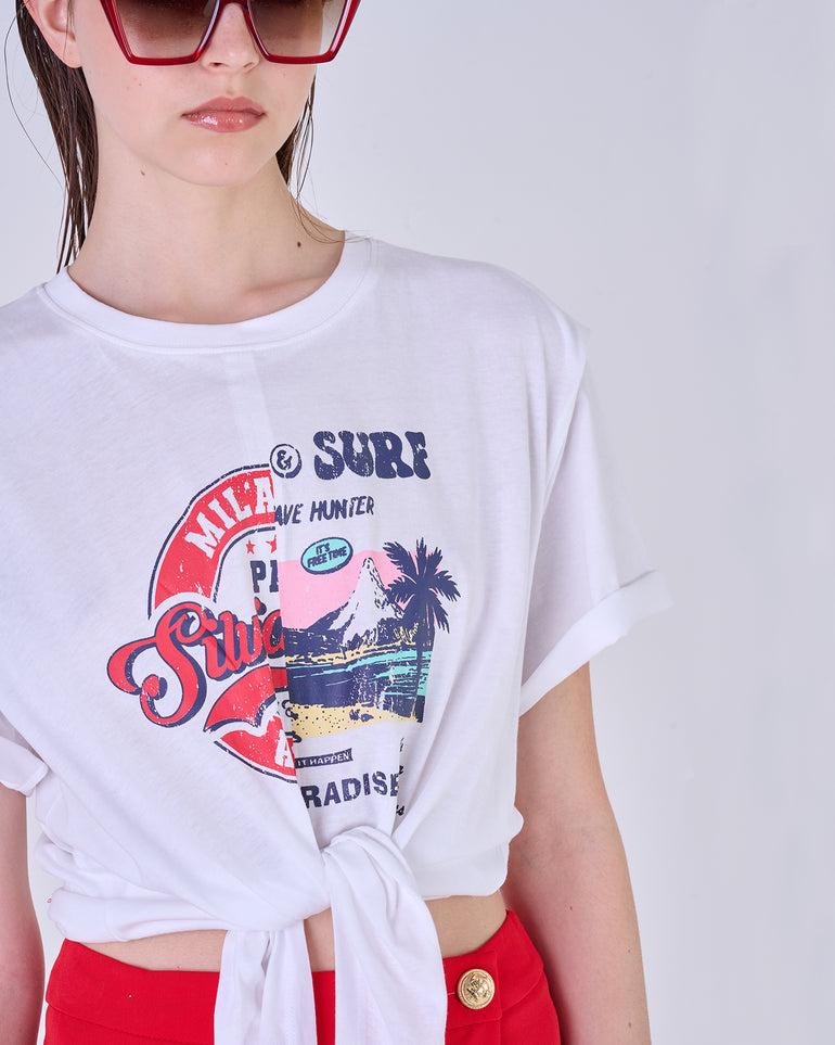 Silvian Heach T-shirt con stampa Vendite Flash