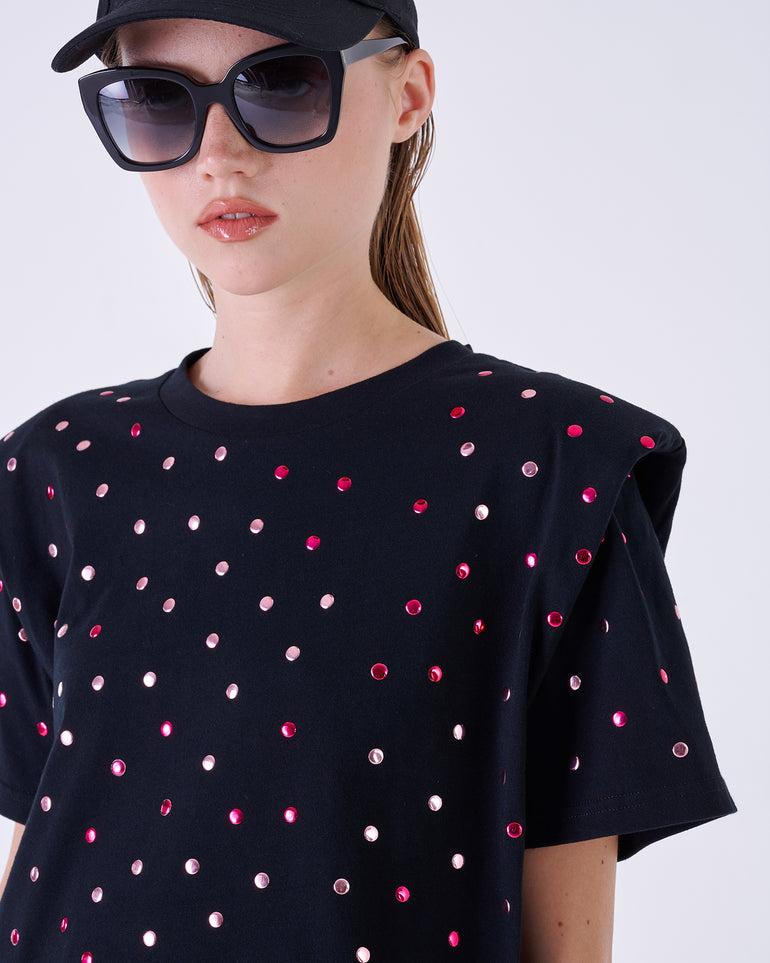 Silvian Heach T-shirt con borchie Italia