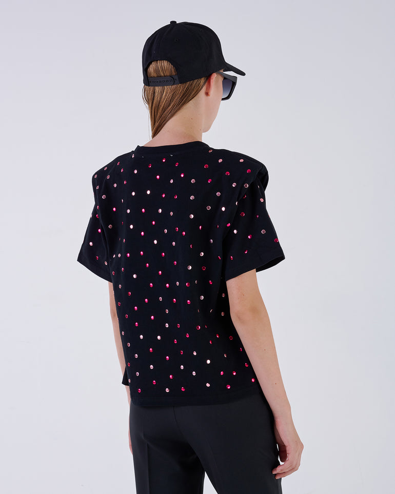 Silvian Heach T-shirt con borchie Italia