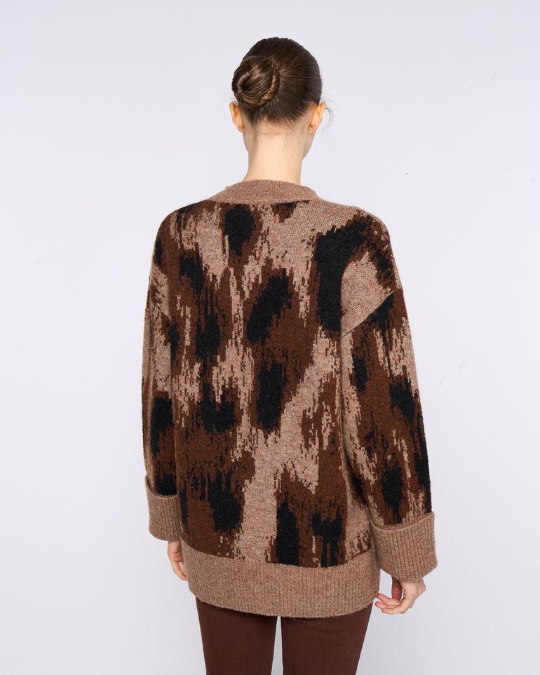 Silvian Heach Maglione oversize a fantasia Nuovo
