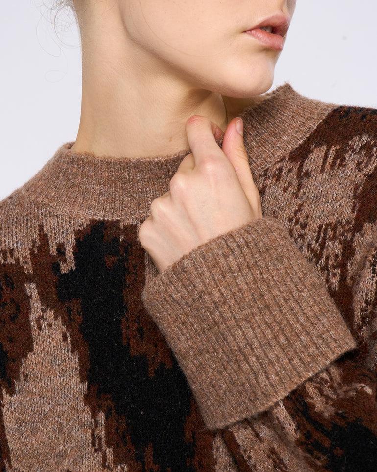 Silvian Heach Maglione oversize a fantasia Nuovo