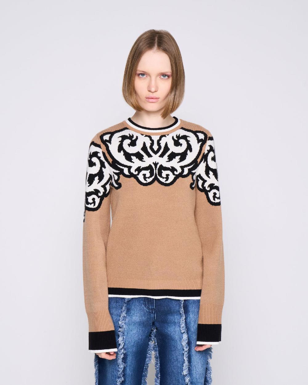 Silvian Heach Maglione con maniche svasate In Linea