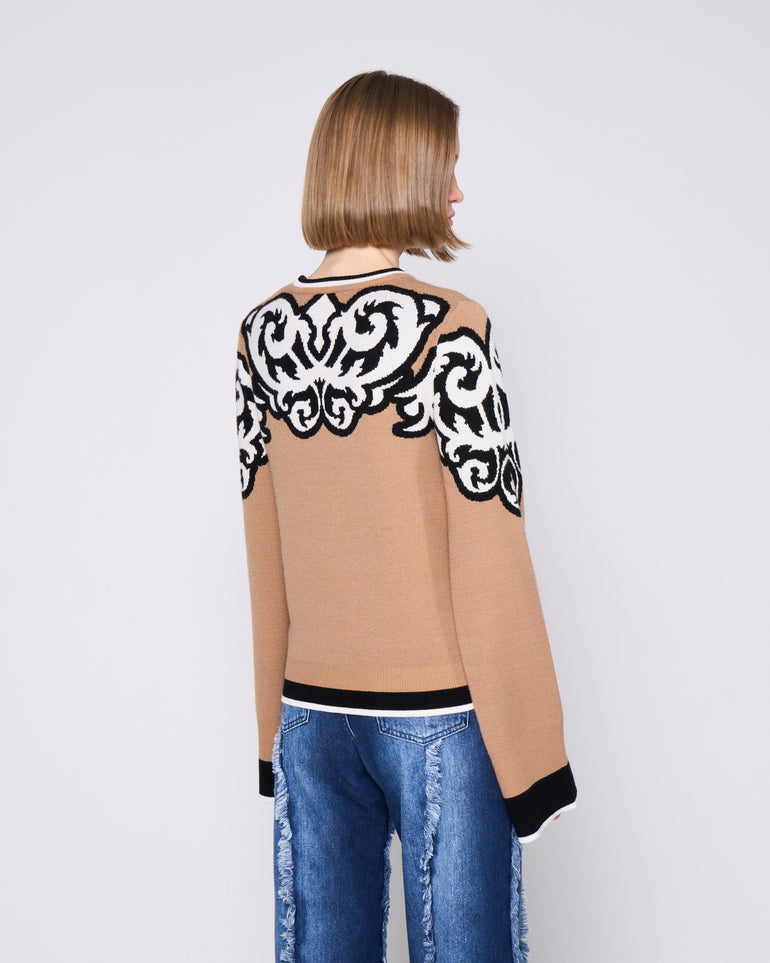 Silvian Heach Maglione con maniche svasate In Linea
