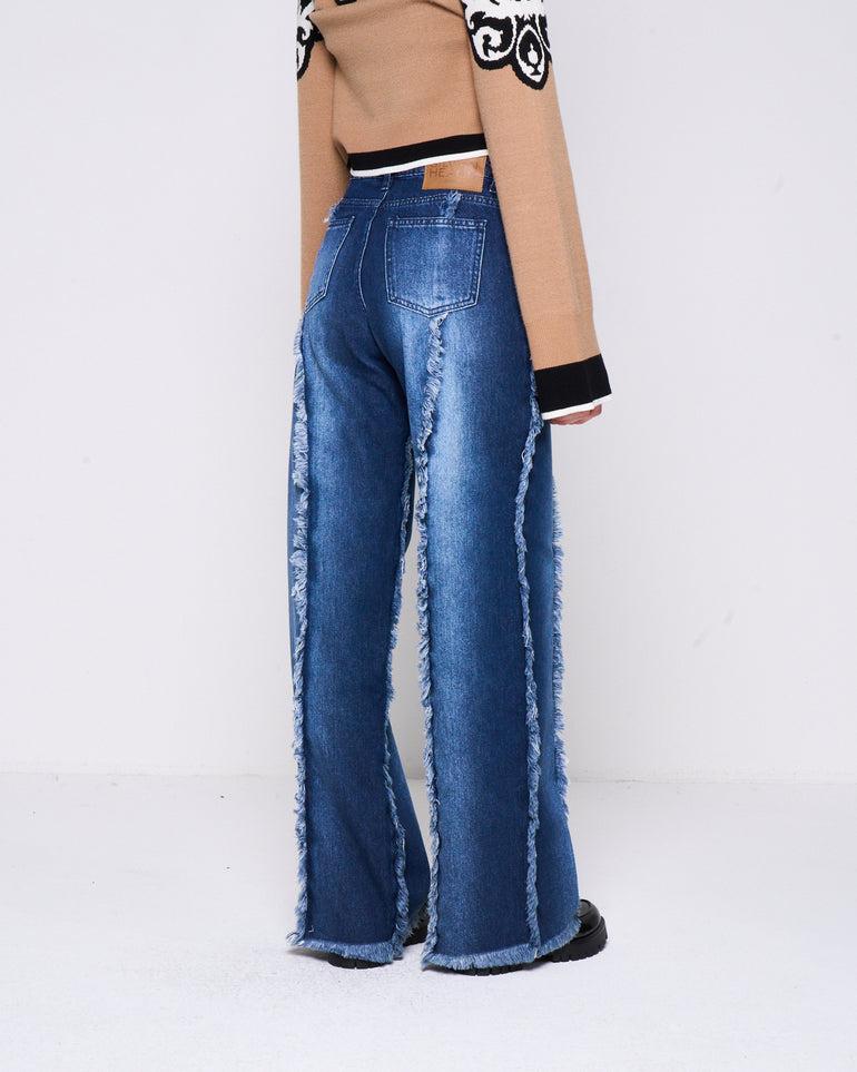 Silvian Heach Jeans con frange Presa