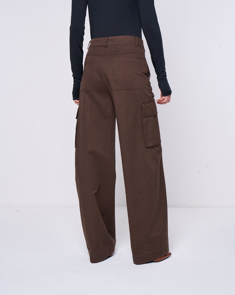 Silvian Heach Pantalone cargo gamba larga Hotsell