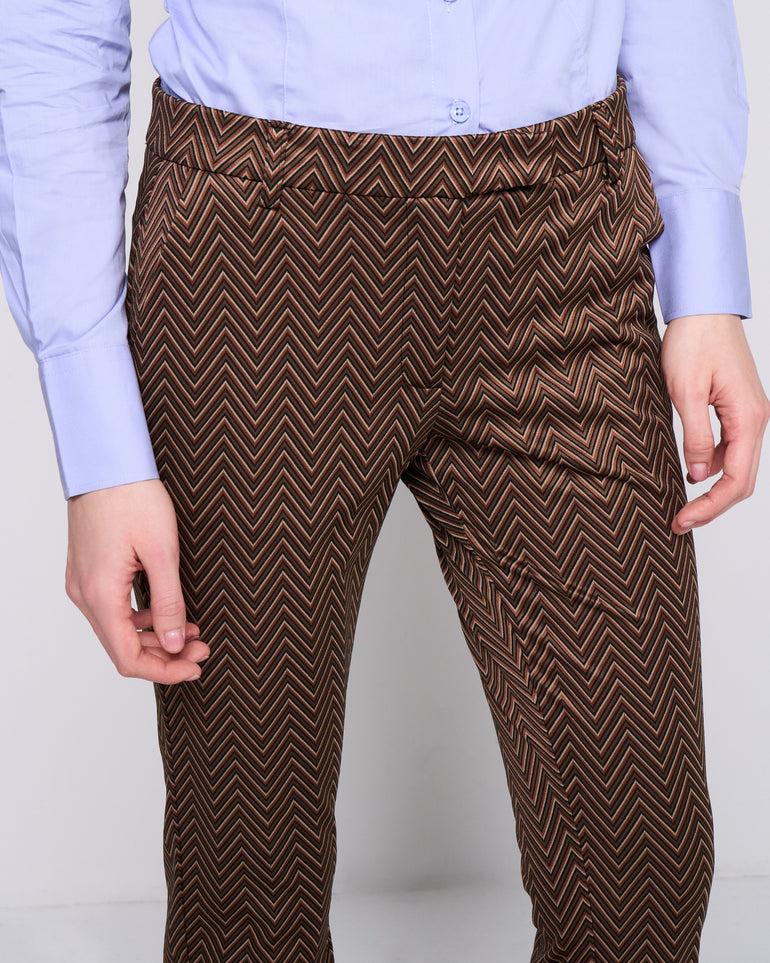 Silvian Heach Pantaloni flare a fantasia Saldi Di Fabbrica