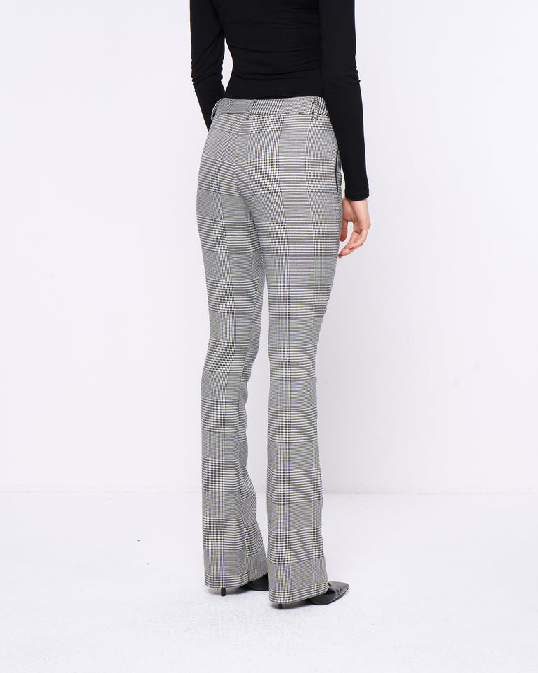 Silvian Heach Pantaloni flare a quadri 2025
