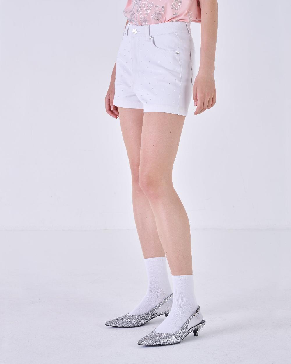 Silvian Heach Shorts con strass Prezzo di fabbrica
