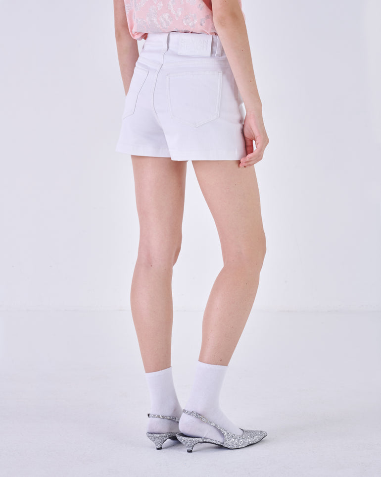 Silvian Heach Shorts con strass Prezzo di fabbrica