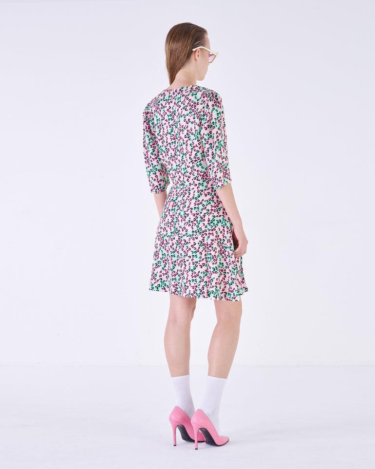 Silvian Heach Abito leopardato Cyber Monday