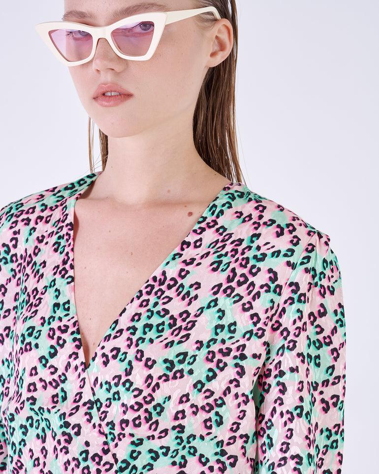 Silvian Heach Abito leopardato Cyber Monday