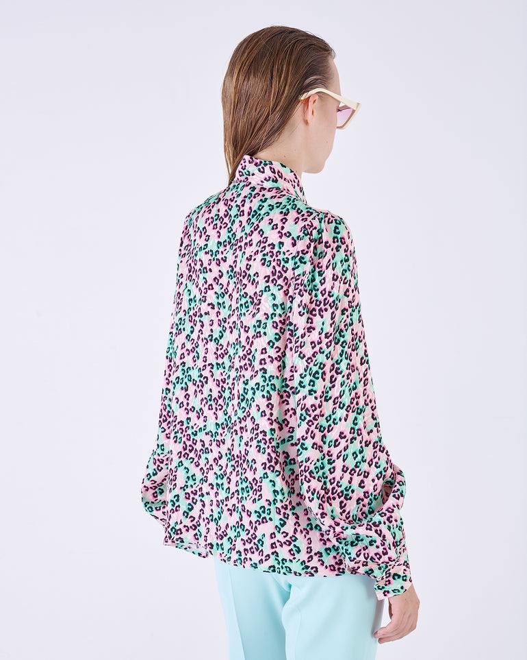 Silvian Heach Blusa leopardata Offerta natalizia