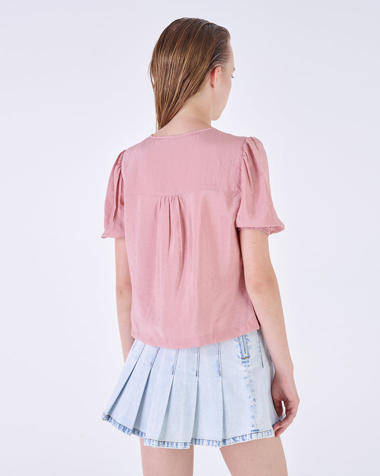 Silvian Heach Blusa con maniche a palloncino Smaltimento dello stoccaggio