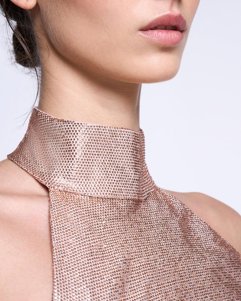 Silvian Heach Abito lungo con brillantini Hotsell