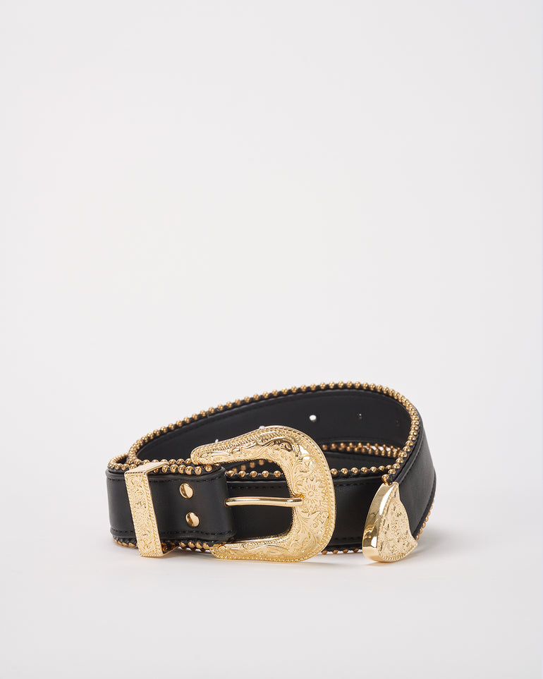 Silvian Heach Cintura con fibbia western