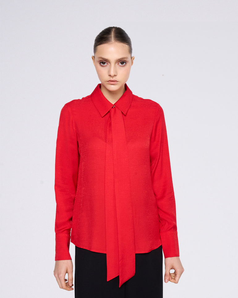 Silvian Heach Camicia con fiocco Offerte stagionali
