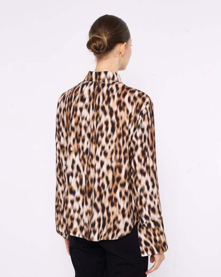 Silvian Heach Camicia leopardata Enormi risparmi
