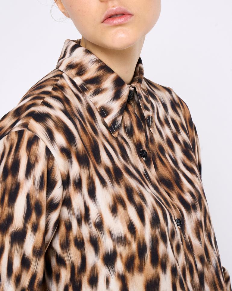 Silvian Heach Camicia leopardata Enormi risparmi