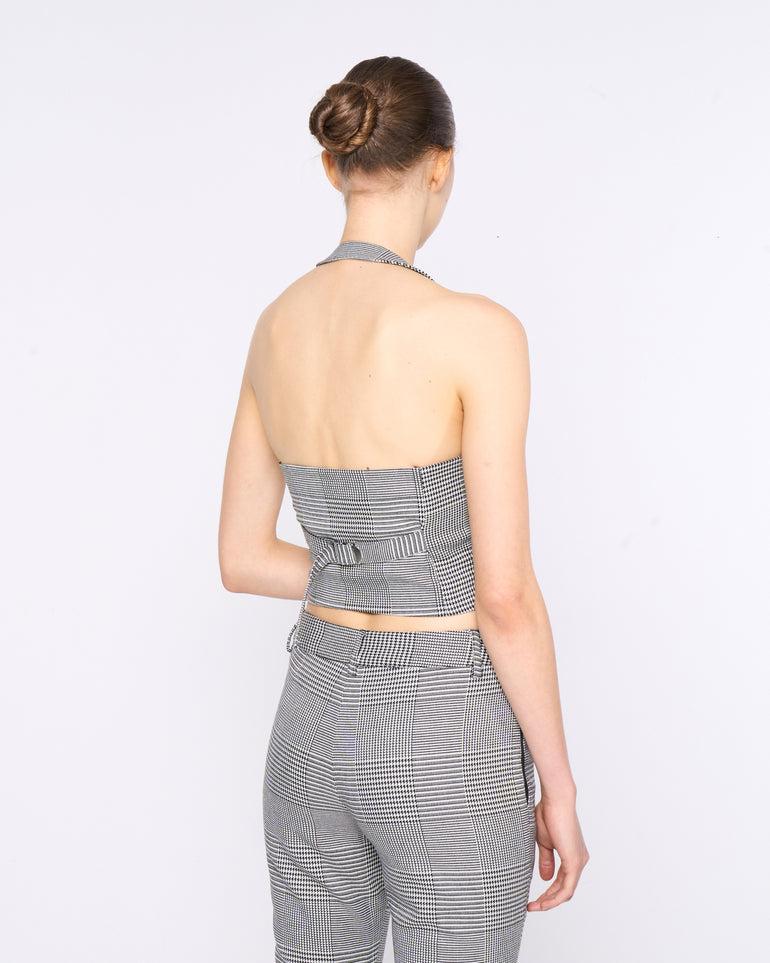 Silvian Heach Gilet a quadri Fino al 60% di sconto