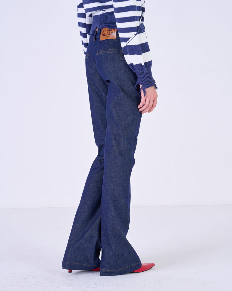 Silvian Heach Pantaloni flare a vita bassa Acquista Ora