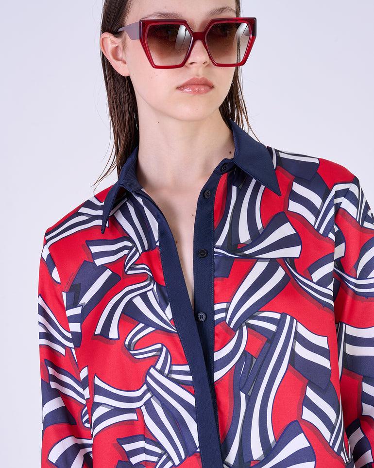 Silvian Heach Camicia a fantasia Convenienza